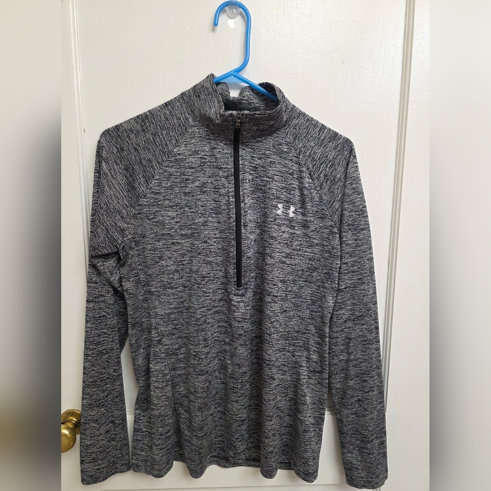 Under Armour Gray 3/4 Zip Pullover